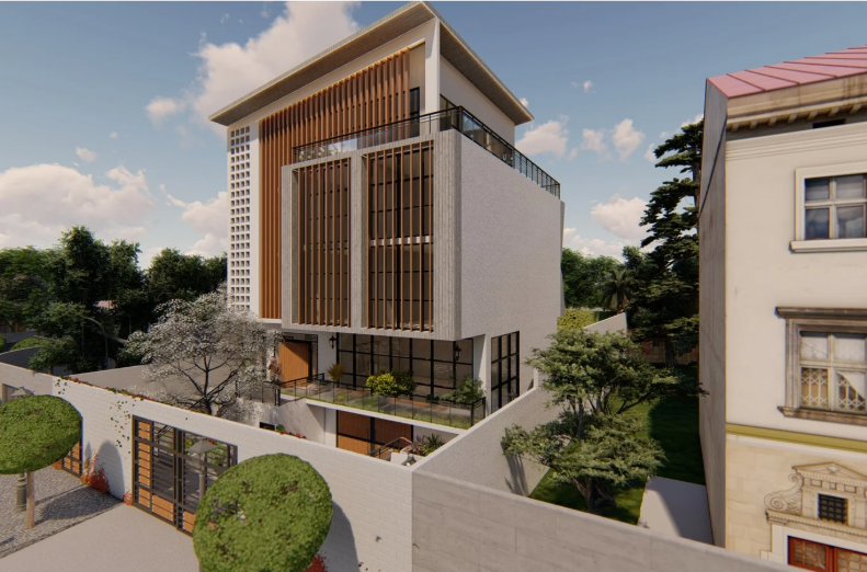 Villa en R+2+Buanderie